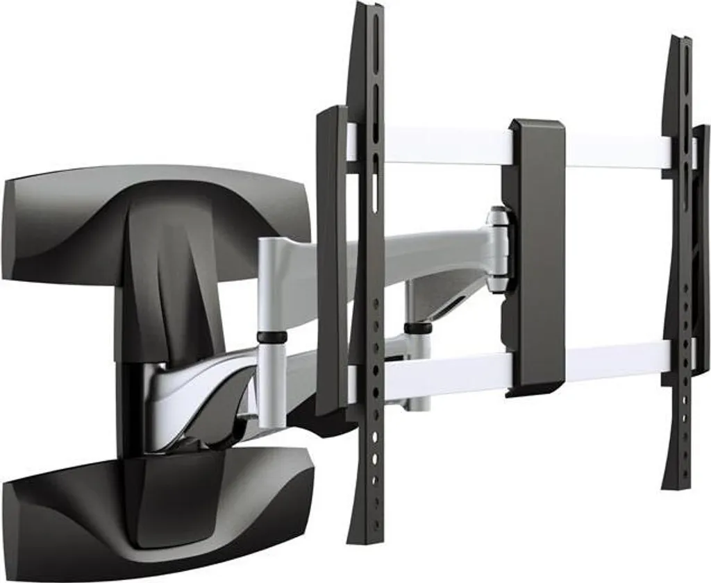 Support TV orientable et inclinable ultra-plat pour écrans géants
