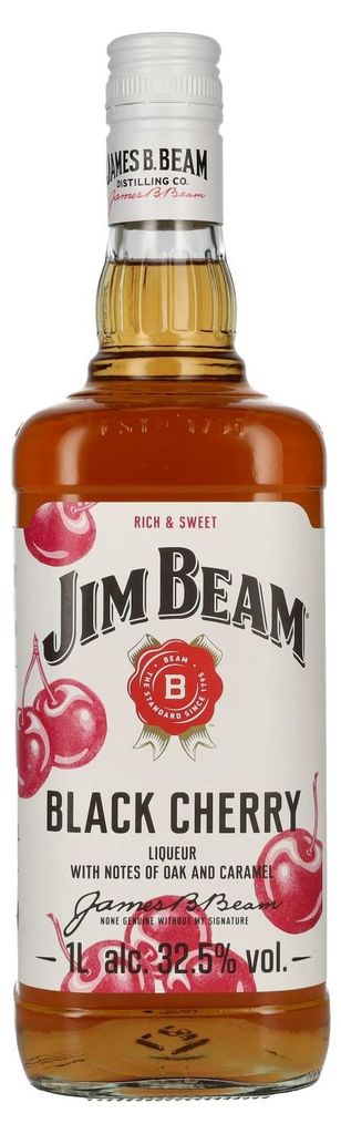 Jim Beam Black Cherry Liqueur 32,5% Vol. 1l Image du produit 