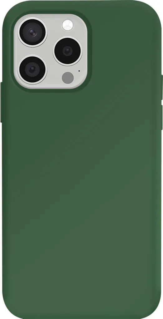 Moxie, custodia protettiva Premium Color Skin TPU per iPhone 15 Pro Max, verde kaki