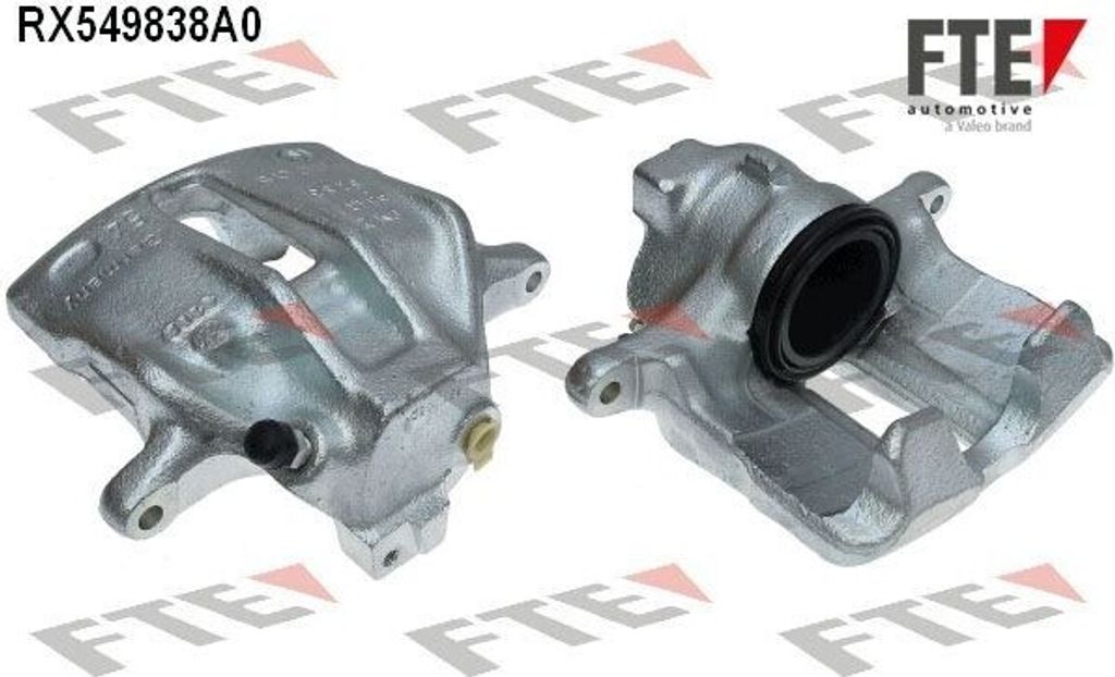 FTE Bremssattel für AUDI A4 Avant (8ED, B7) Ø54mm Grau Produktbild 