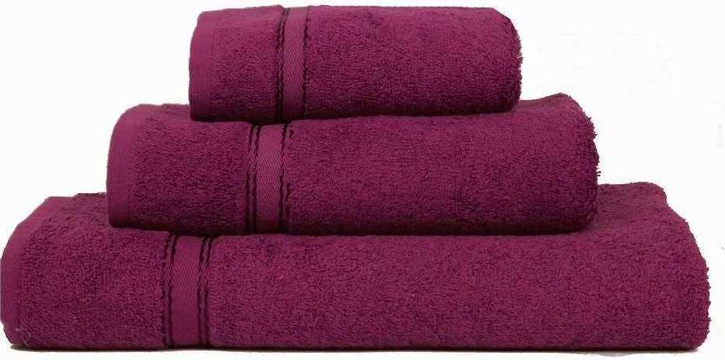 framsohn Walkfrottier Handtücher Ma Belle 100% Baumwolle Frotteetücher saugstark Besonders saugfähig 100x150 cm Magenta