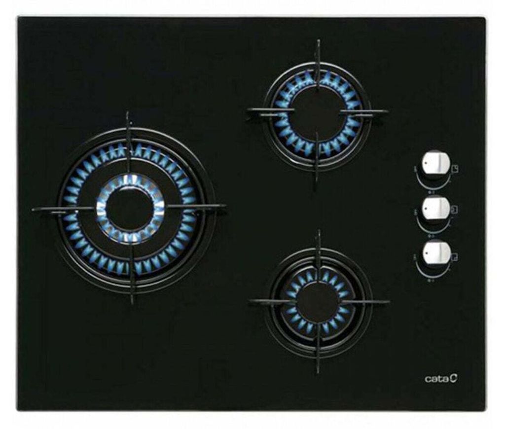 CATA CI 6021 BK, Černá, Vestavěné, 60 cm, Plynový, Sklo, 3 Obrázek produktu 