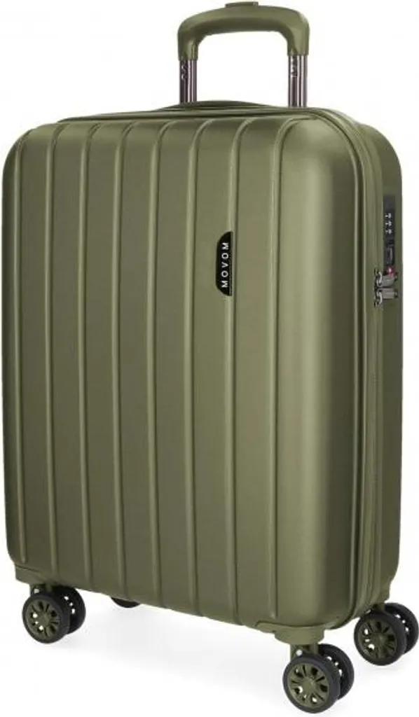 Bagage Cabine 38L MOVOM Wood Robuste et Léger avec Serrure Intégrée