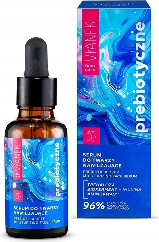 Vianek Feuchtigkeitsserum mit Präbiotika für das Gesicht, Produktbild 