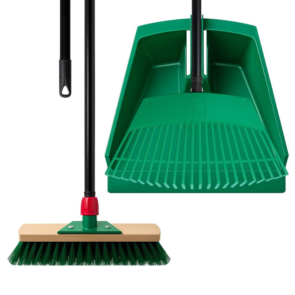 Rival 3-teiliges Garten-Set – enthält Besen mit Stiel Produktbild 