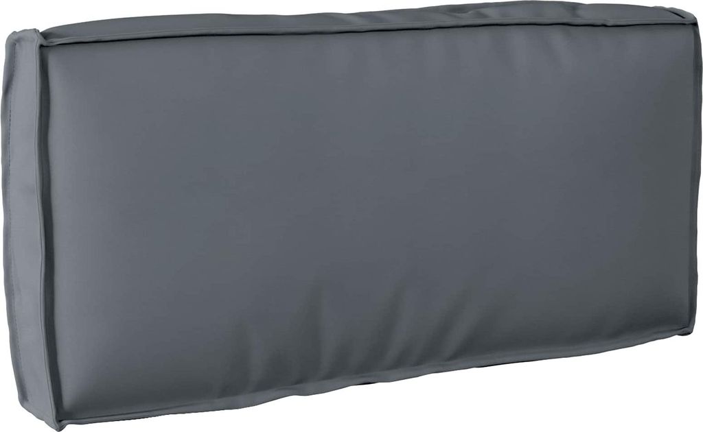 Kissen Anthrazit 80 x 40 x 12 cm Oxford-Stoff