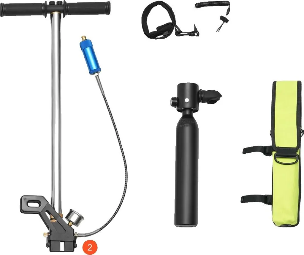 Bouteille de plongée pour snorkeling et vacances - Modèle portable type 1