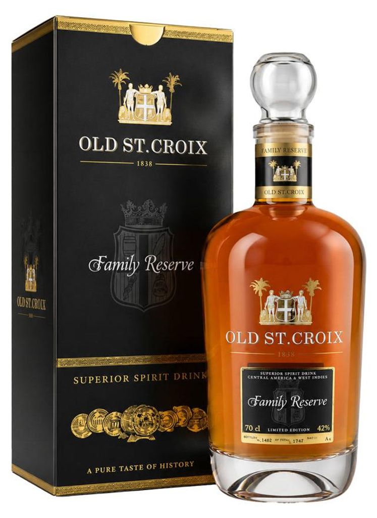 Old St. Croix Family Reserve Rum, 42% Vol. 0,7 l Produktbild 