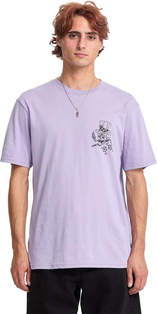 Volcom Harry Basic Kurzarm-t-shirt Lila M Herren Lila M
