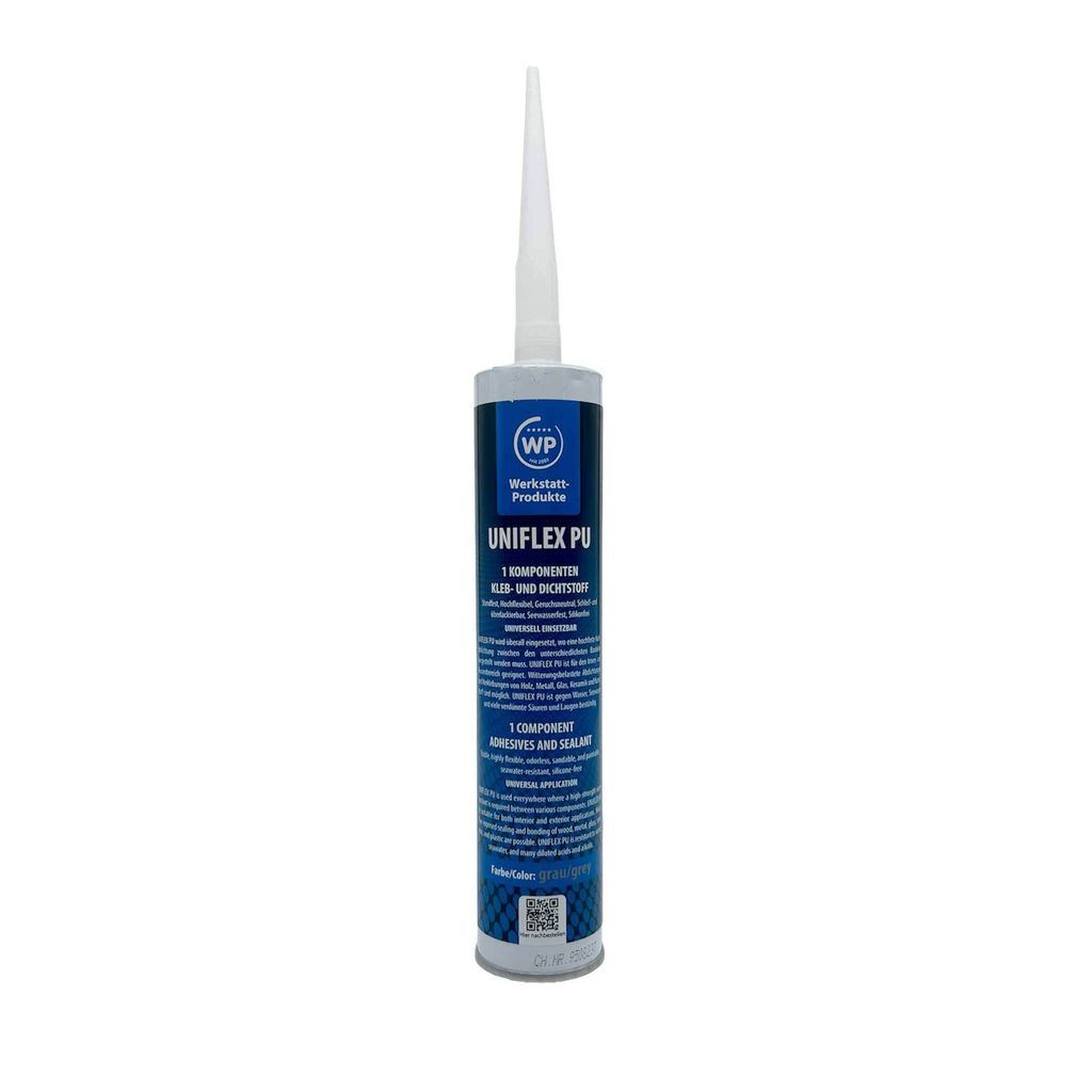 Uniflex PolyurethanKarosseriedichtmasse grau 360g WP