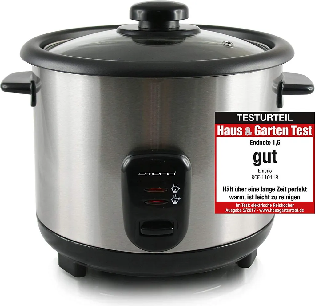 Recensione Cuociriso Emerio RCE-110118 500W: Efficienza e Design Inox - 2