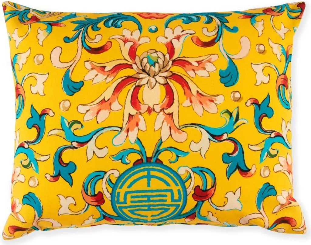 Coussin Déco pour Salon Excelsa Living Coton Multicolore 50x40 cm