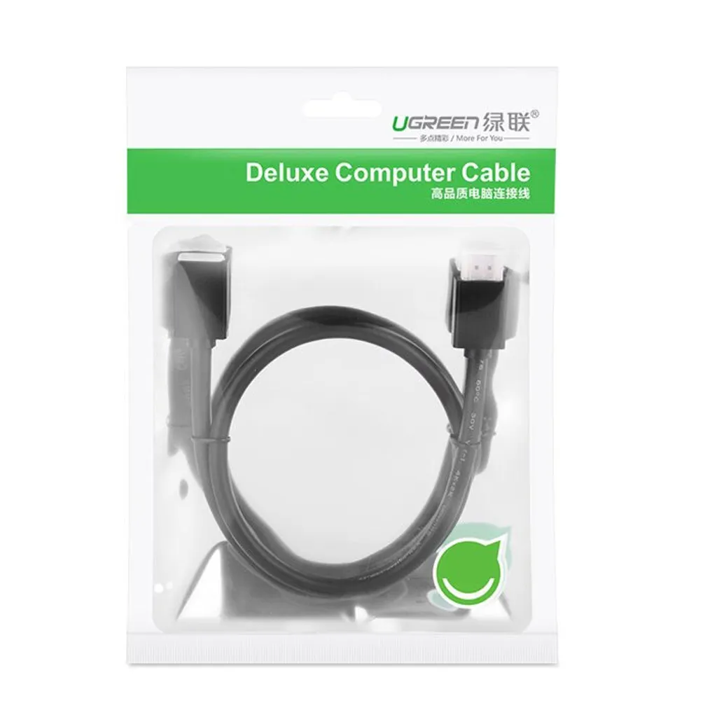 Cavo HDMI Prolunga 1m Ugreen HD107 Nero - Supporto Full HD 3D 4K - 6