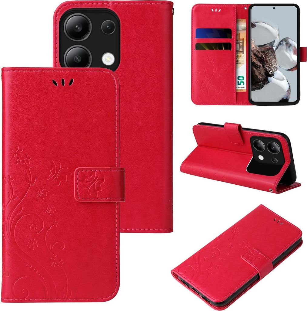 Handyhülle für Xiaomi Redmi Note 13 Floral Blumen Produktbild 
