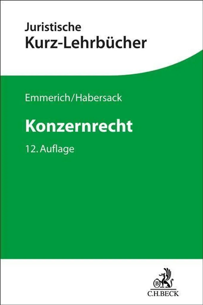 Konzernrecht traité complet avec commentaires pratiques et jurisprudence