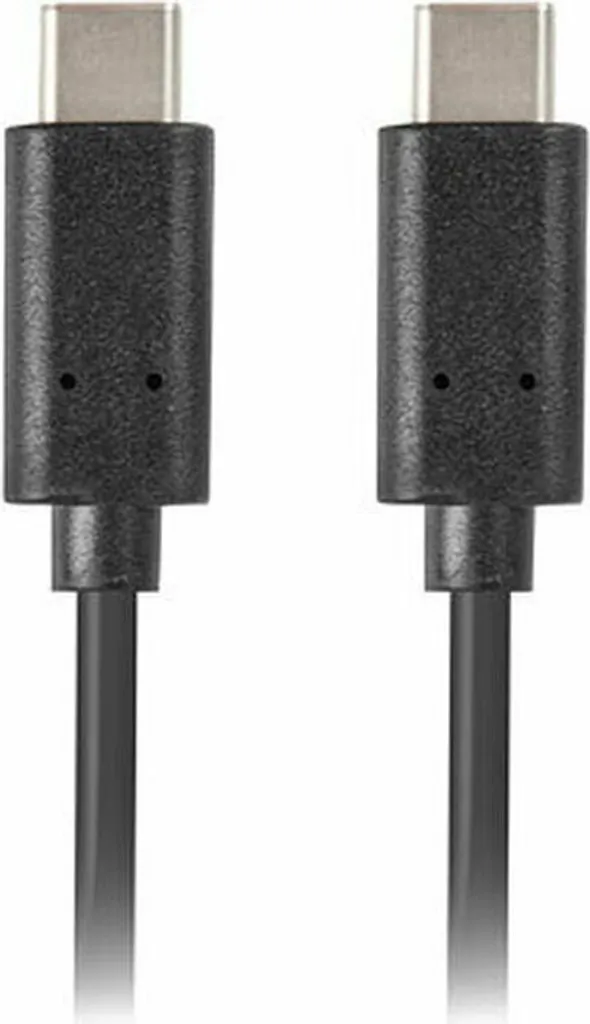 Cavo USB-C Lanberg 1,8m CA-CMCM-31CU-0018-BK - Ricarica Rapida 5V/3A