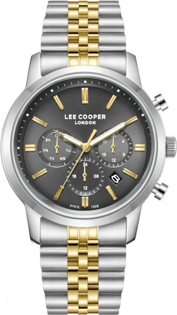 Montre Lee Cooper LC08187.260 Vincent Homme Quartz Bracelet Acier