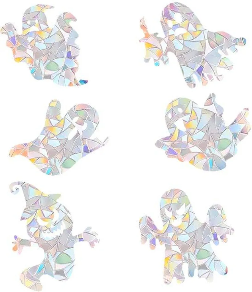 Protection oiseaux pour fenêtre : autocollant anti-collision arc-en-ciel