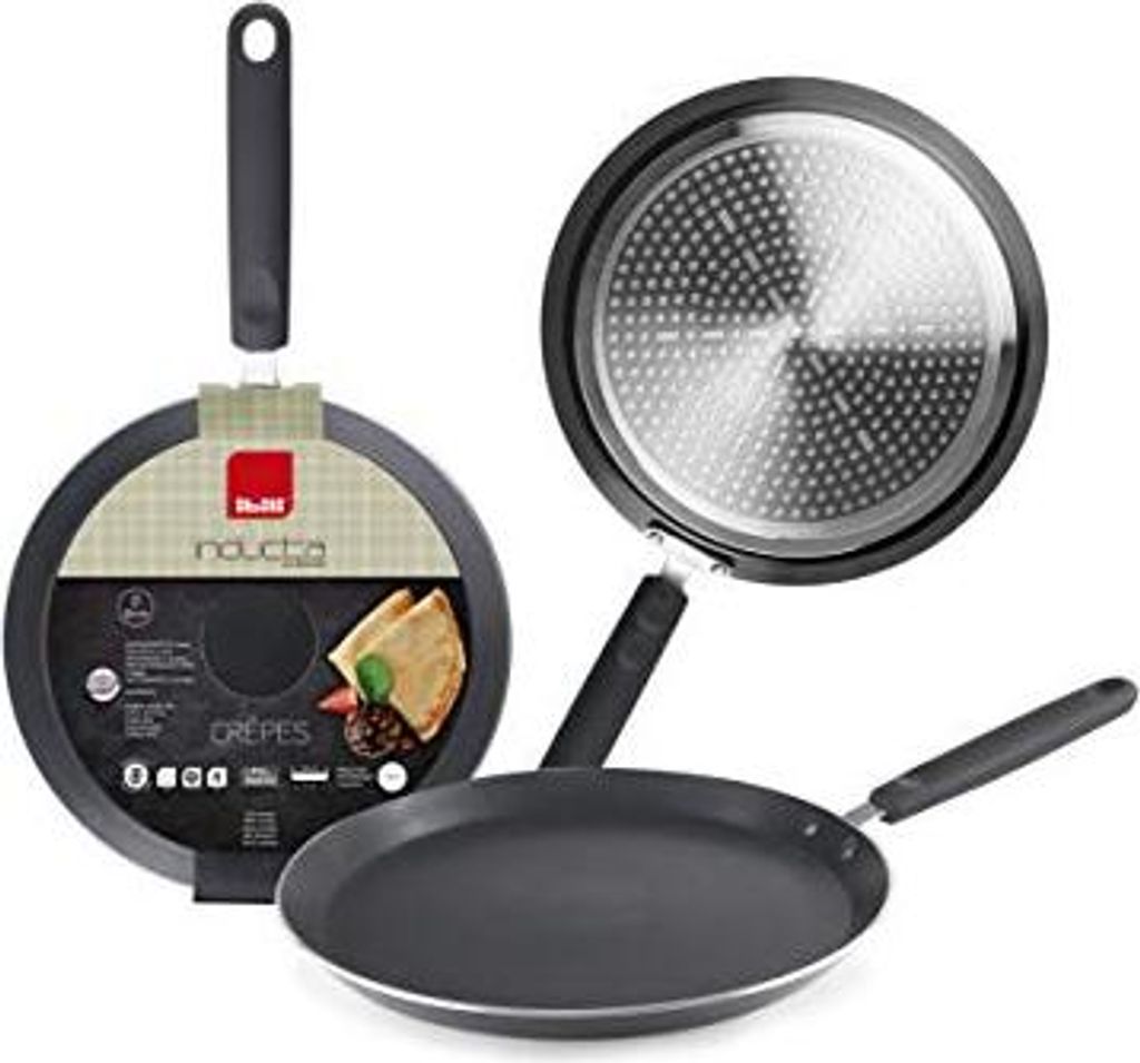 IBILI Crêpes-Pfanne Inducta 28 cm, Kunststoff, Silber Image du produit 