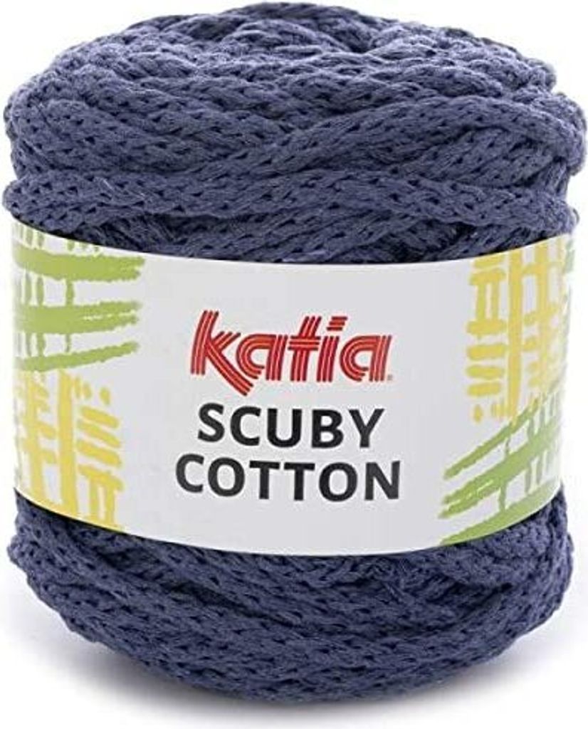 Katia Scuby Baumwolle - Farbe: Jeans Oscuro (106) - 200 g/ca. 45 m Wolle