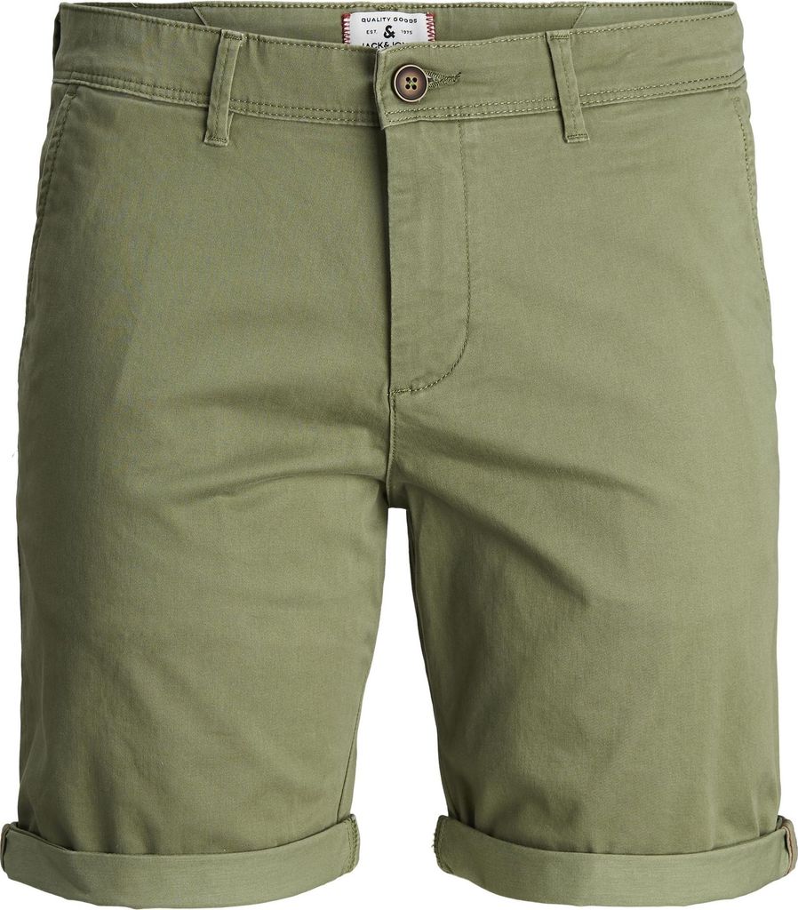 JACK & JONES Herren Shorts Mid Waist Chino Midi Bermuda Pants Größe: L