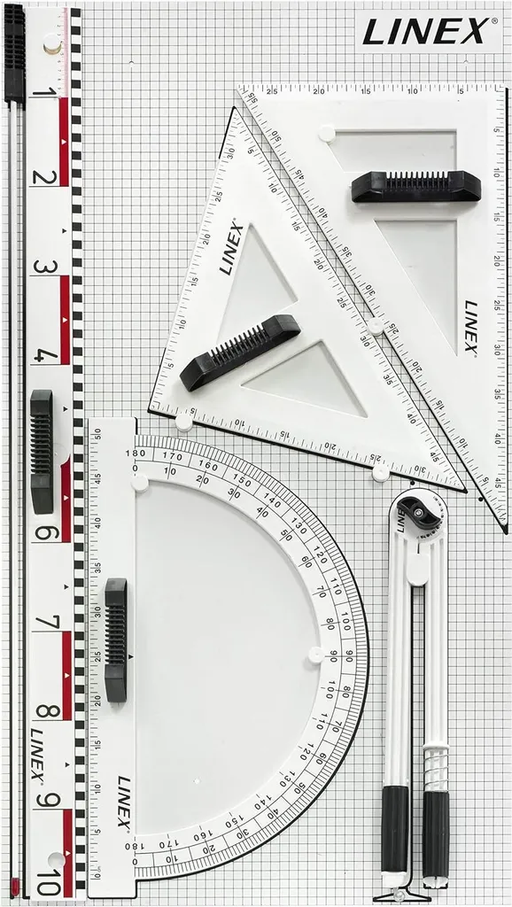 Set de Traçage Magnétique de 6 Accessoires pour Enseignants et Écoles