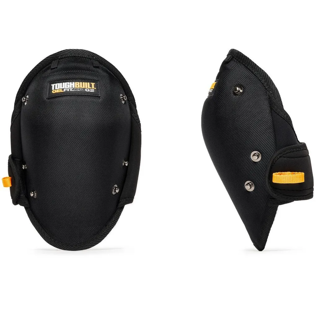 Genouillères Toughbuilt Gel : confort ergonomique et maintien stable