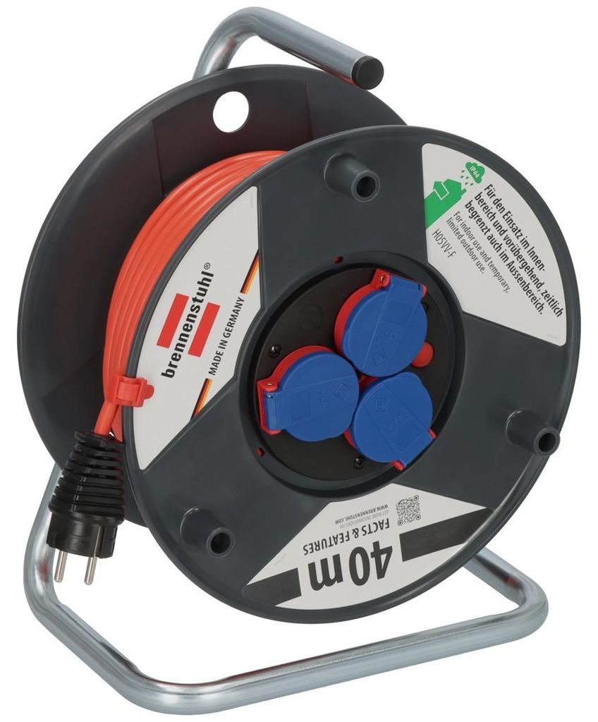 Brennenstuhl K-Tro. Garant 290, cable de 40 metros, tipo Imagen del producto 