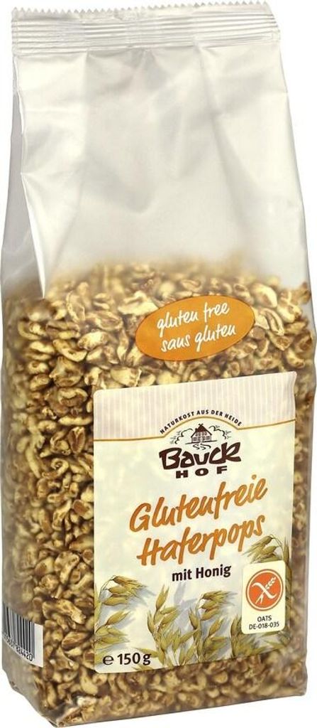 Céréales croustillantes - Pops d'avoine au miel 150g Image du produit 