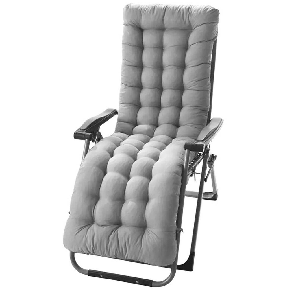 APTEL | Liegenauflage, Auflage für Gartenliege, 160cm, Auflagen für Deckchair, Polsterauflage für Sonnenliege, Kissen für Liegestuhl