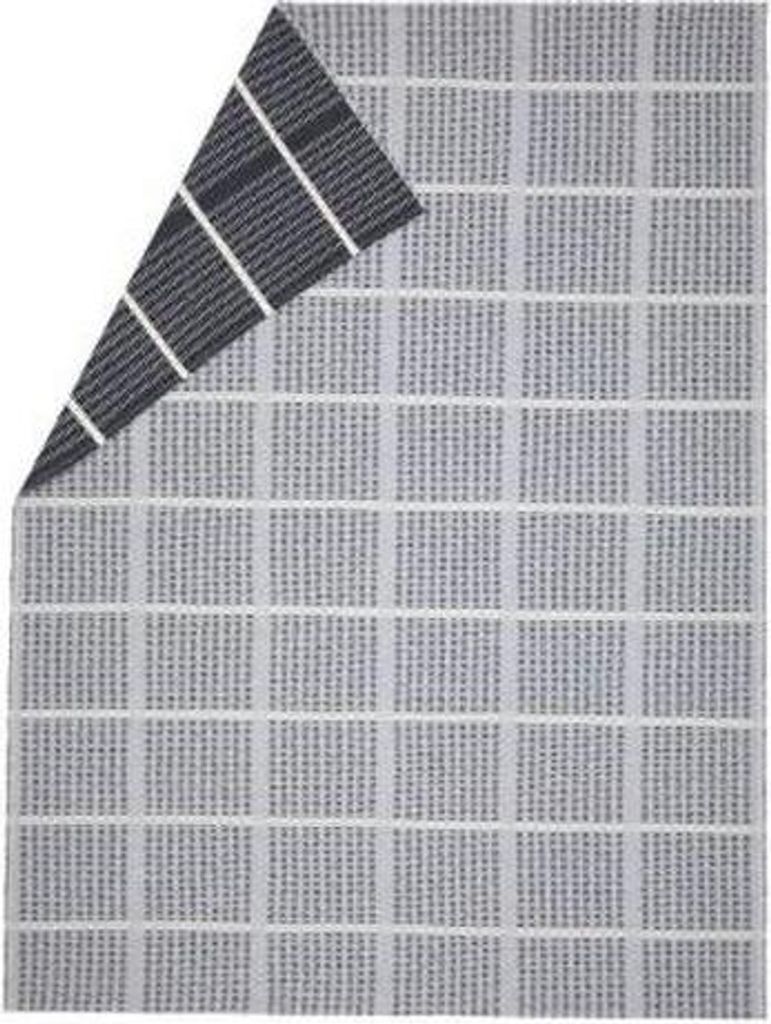 David Fussenegger Wohndecke Luca 'Karo' 140 x 200 cm Hellgrau