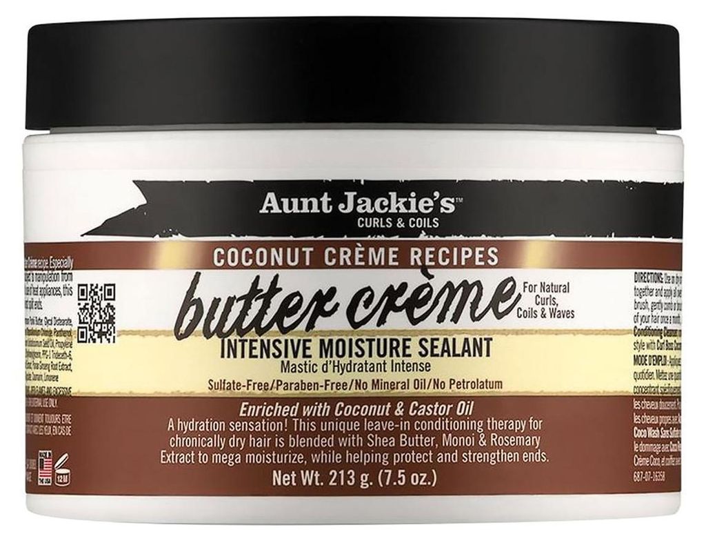 Krem kokosowy Aunt Jackie's Coconut Butter Creme 7,5 uncji Zdjęcie produktu 