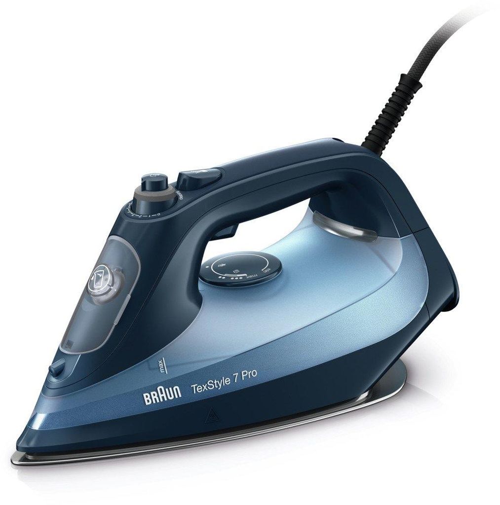 Braun TexStyle 7 Pro SI7160BL, Żelazko parowe, SteamGlide Zdjęcie produktu 