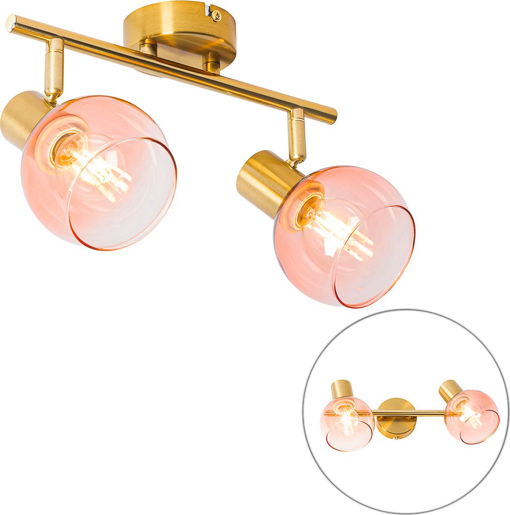 QAZQA - Art Deco Art Deco Spot I Spotlight I Deckenspot I Produktbild