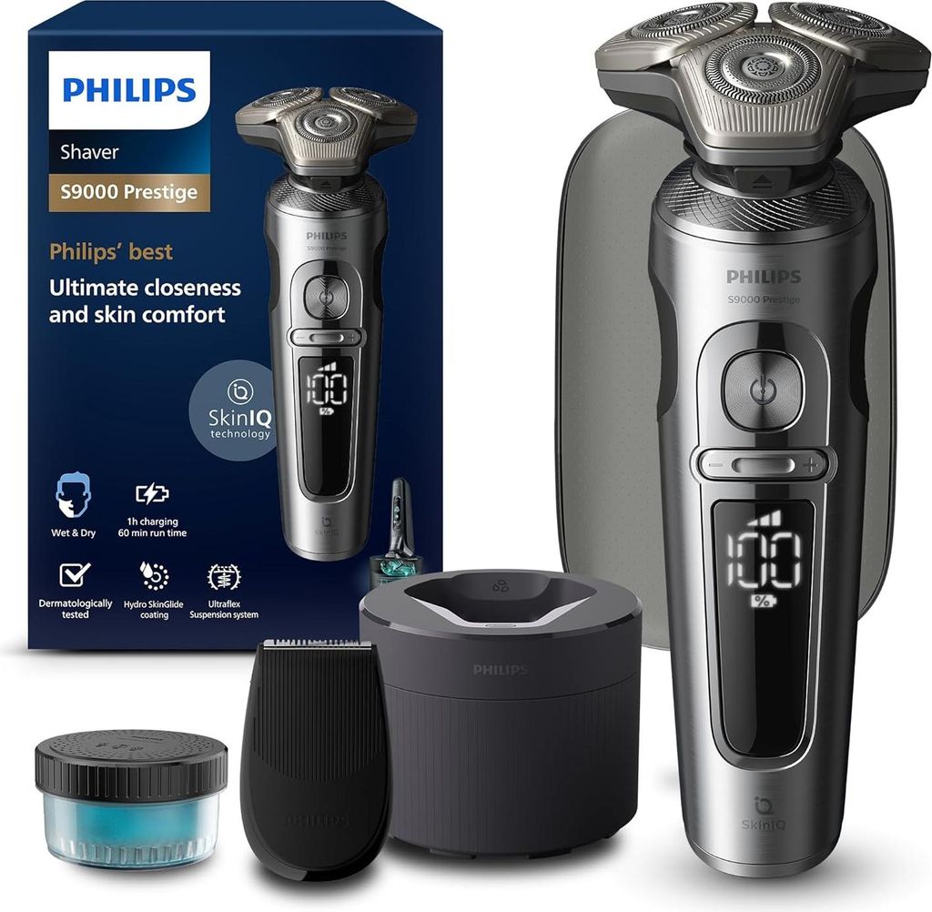 Philips Shaver S9000 Prestige rasoio elettrico a umido e a Immagine del prodotto 