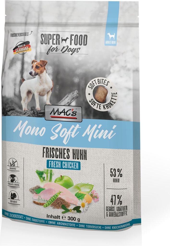 MAC's Dog Mono Soft Mini Frisches Huhn