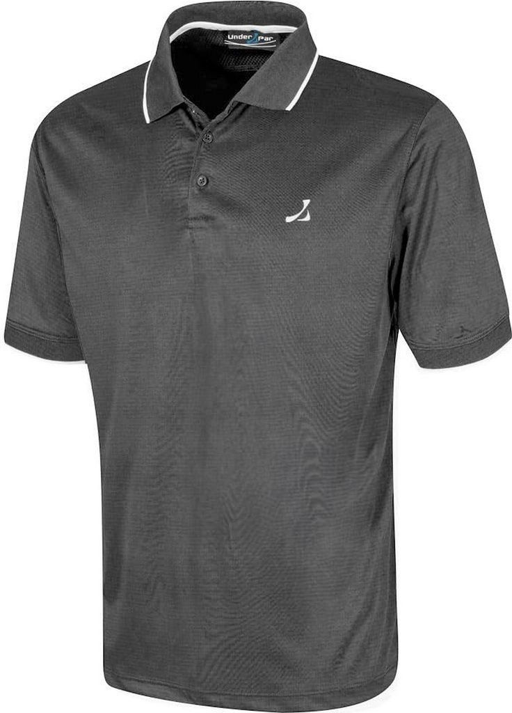 Under Par - Poloshirt für Herren PB205 (M) (Holzkohle)