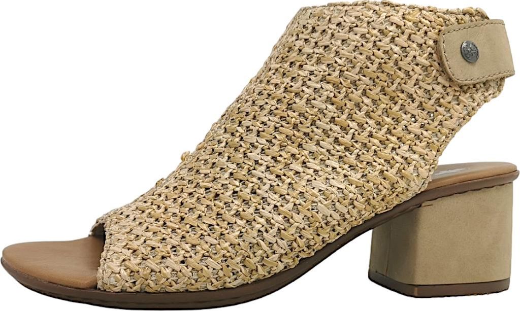 Rieker Bast/Morelia Damenschuhe Sandalette Beige Freizeit Productafbeelding 