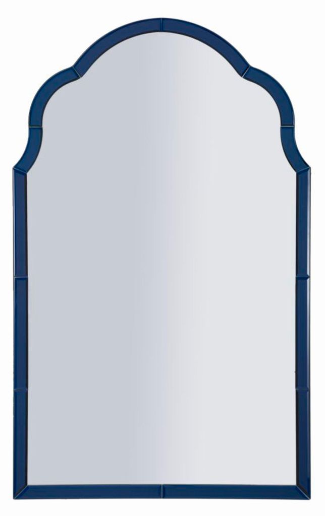 FURNLUX Lustro ścienne Tangier Blue 62cm / Kolor główny: Zdjęcie produktu 