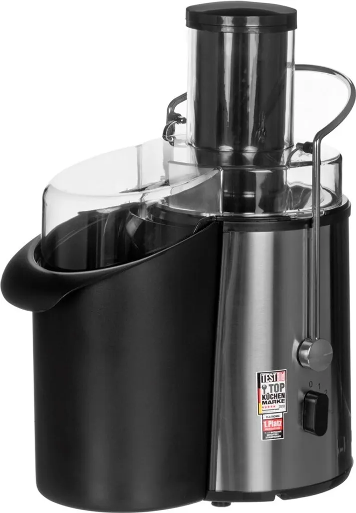 Extracteur de jus centrifugeuse Clatronic 1000W pour fruits entiers
