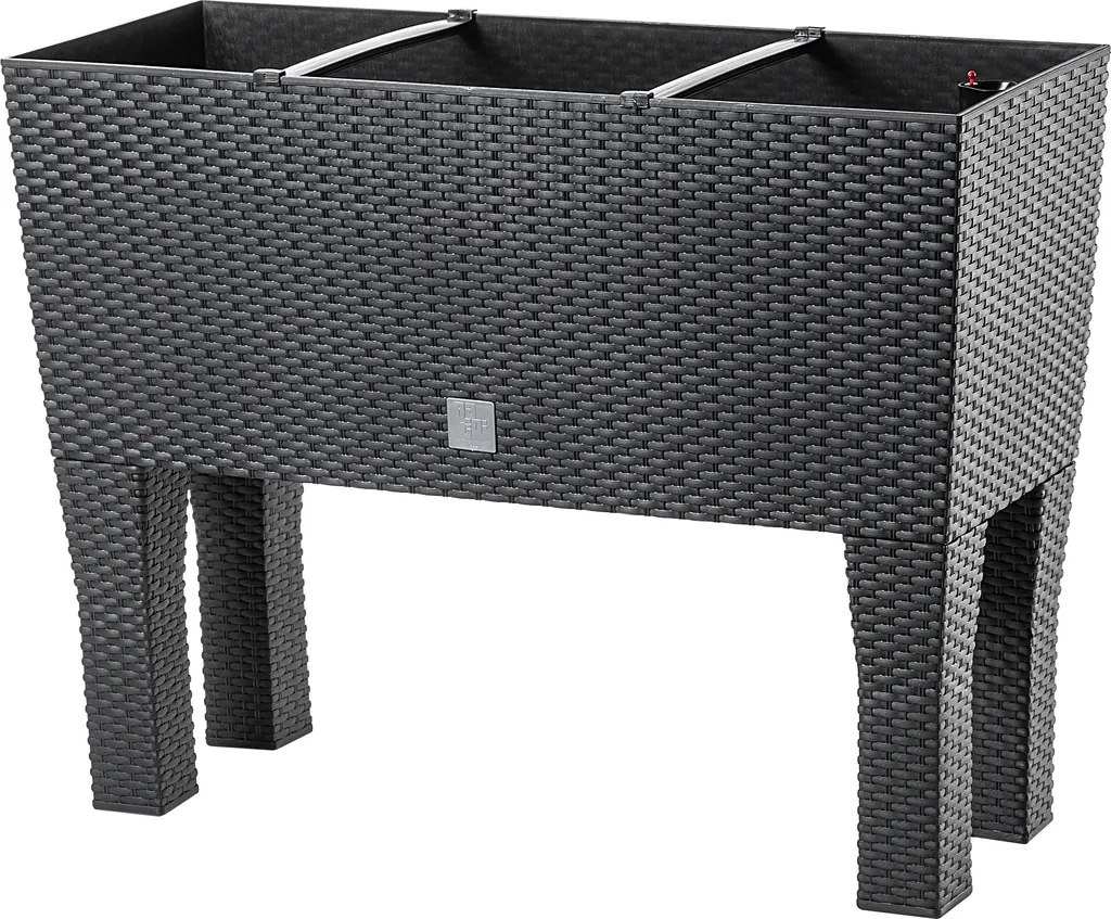 Pot de fleurs Trikala 60 cm anthracite : fini le mal de dos au jardin