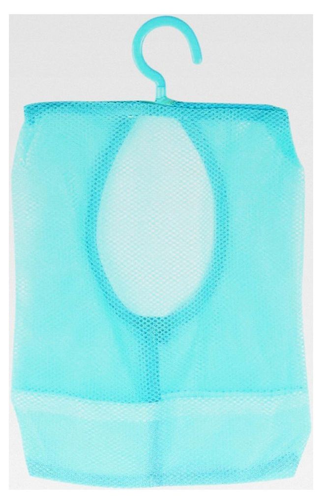 Hängende Aufbewahrungstasche, Mehrzweck Badezimmer Aufbewahrungskorb für Duschregale, Camping, Socken, Strümpfe, Kosmetik, Shampoo Organizer (Blau)