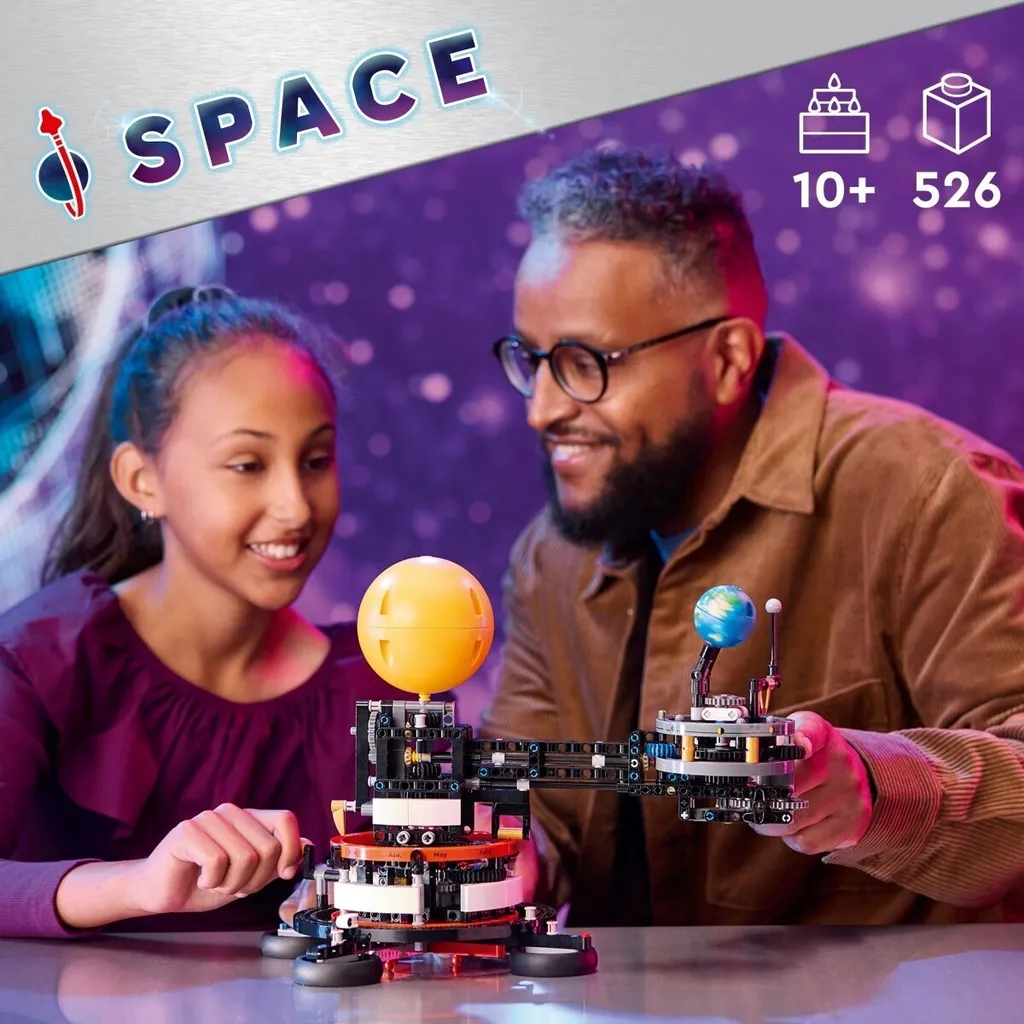 Modèle Terre et Lune LEGO Technic 42179 : Visualisez les Saisons Facilement - 34