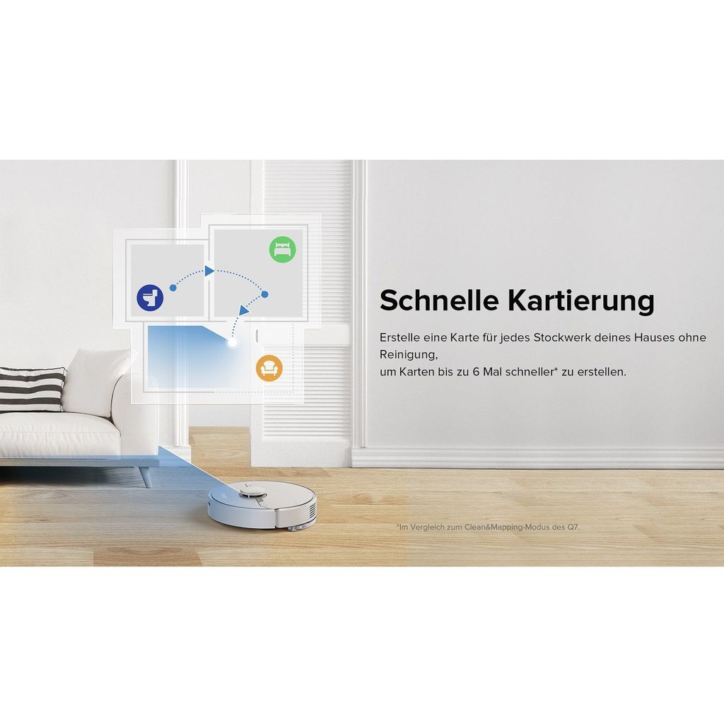 Roborock Q7 - Saugroboter - weiß Produktbild 12