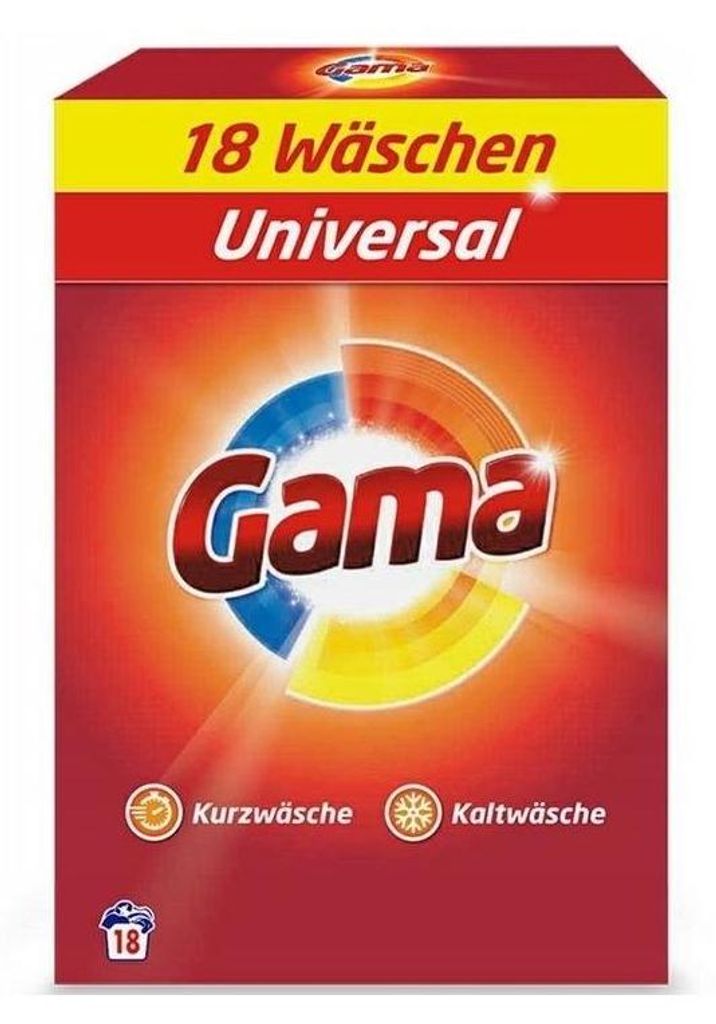 Universal VWM Pulver 1.08kg Waschpulver - Gama Produktbild 