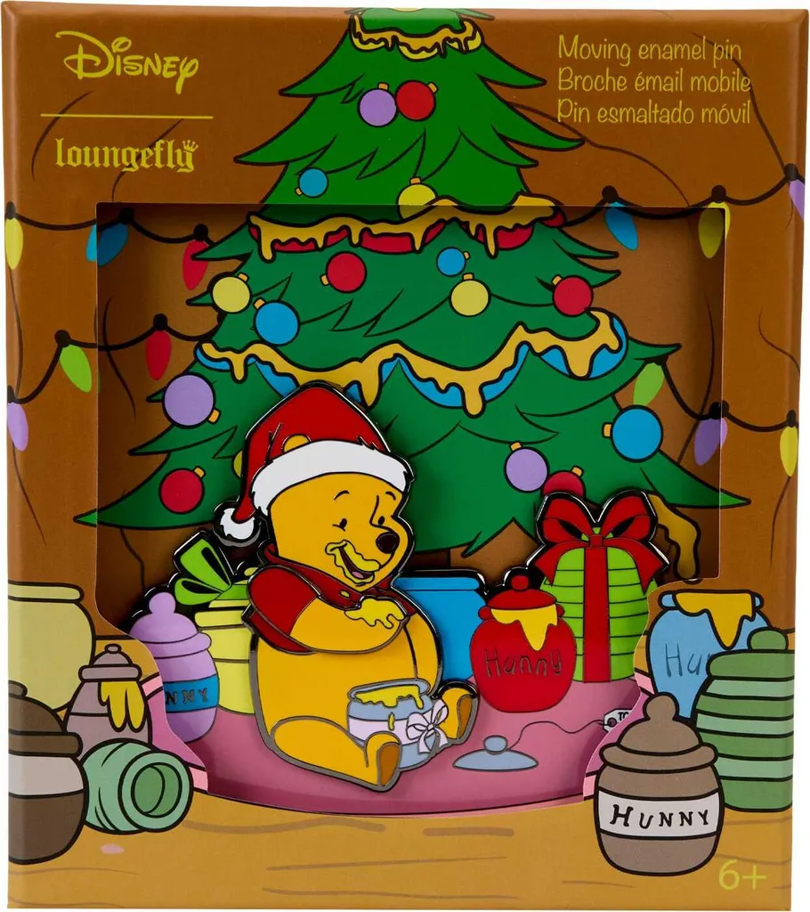 Pin's Winnie l'Ourson Miel Loungefly Édition Limitée 3 Pouces de Collection