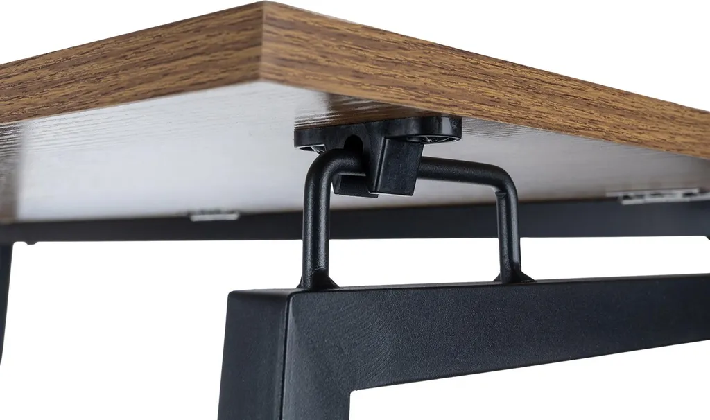 Table Informatique 80 cm Style Industriel - Petit Bureau Home Office - 5