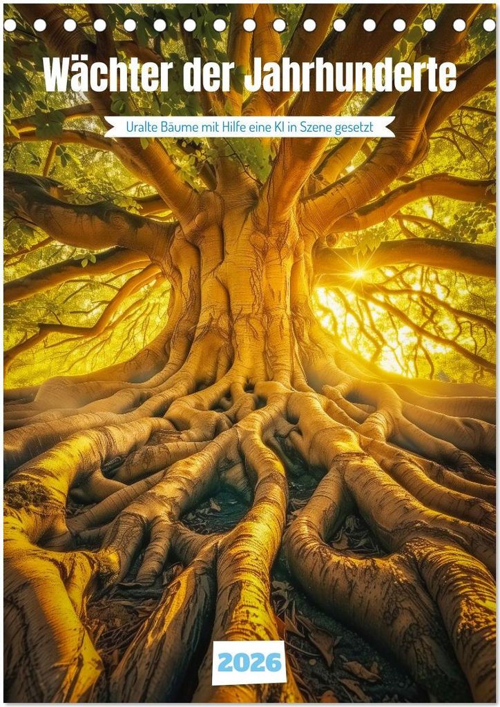 Wächter der Jahrhunderte (Tischkalender 2026 DIN A5 hoch), CALVENDO Monatskalender