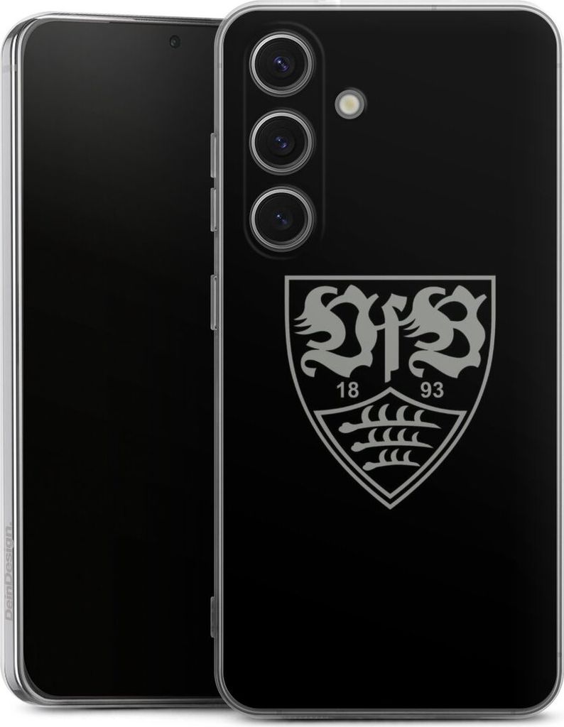 DeinDesign Handyhülle für Samsung Galaxy S25 Silikon Hülle Case Smartphone Schutzhülle Logo Offizielles Lizenzprodukt VfB Stuttgart