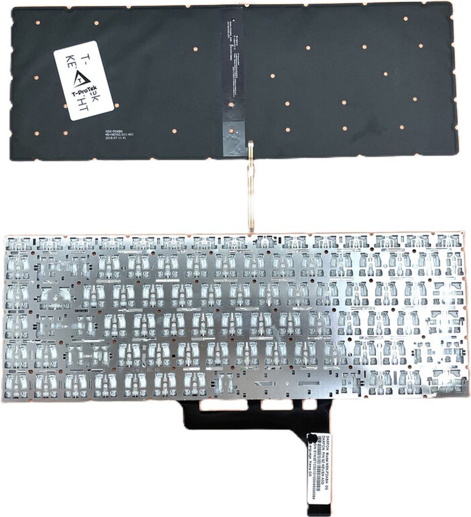 DEUTSCHE - Tastatur Keyboard kompatibel für MSI GF63 Thin 10SCXR-029